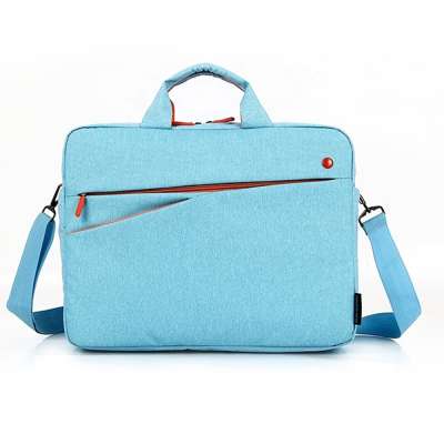 Light blue Online shopping  custom office laptop computer hand bags for men /women